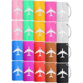 Etiquetas De Equipaje De Metal, 20 Piezas