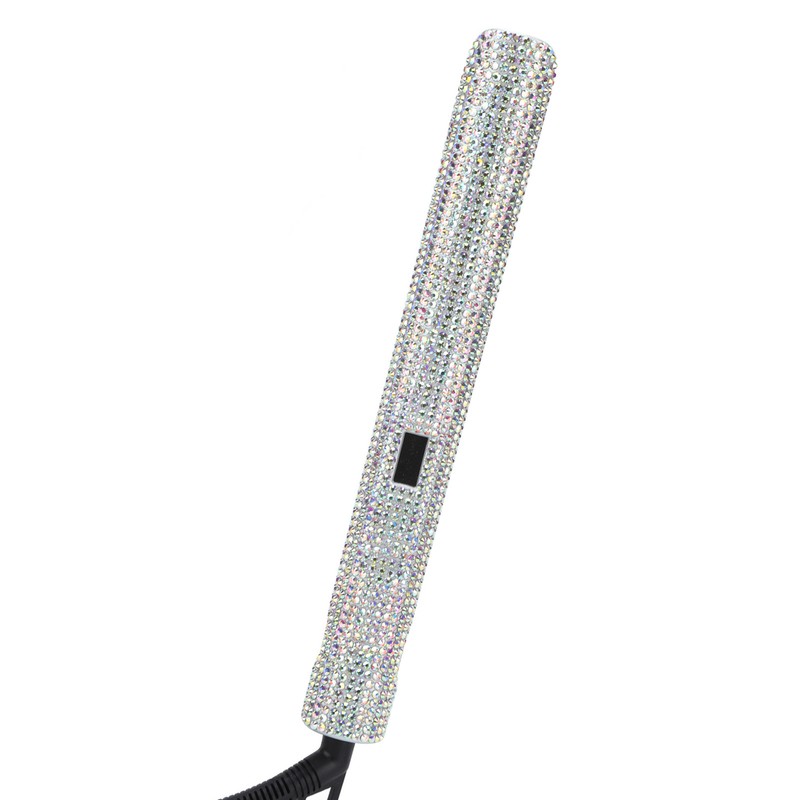 150W Hair Straightener Rhinestone Electric 2 in 1 Faster Shape