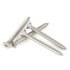 #4 x 5/8" Flat Head Sheet Metal Screws Phillips Drive