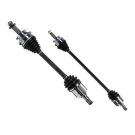 CAROCK CV Axle Front Compatible with 2001-2004 Hyundai Santa Fe L4 2.4L V6 2.7L FWD Manual Trans 5 Speed Trans, Left and Right Front CV Axle Shaft