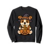 Spooky Jack Russell Terrier Pumpkin Japanese Ramen Noodles Sweatshirt