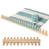48" Chunky Blanket Loom, Foldable Chunky Knitting Loom for Blankets