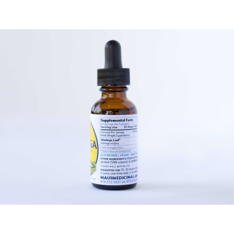 Moringa Leaf Extract 1 Fluid oz. *Mauifarmacy Grown USA*