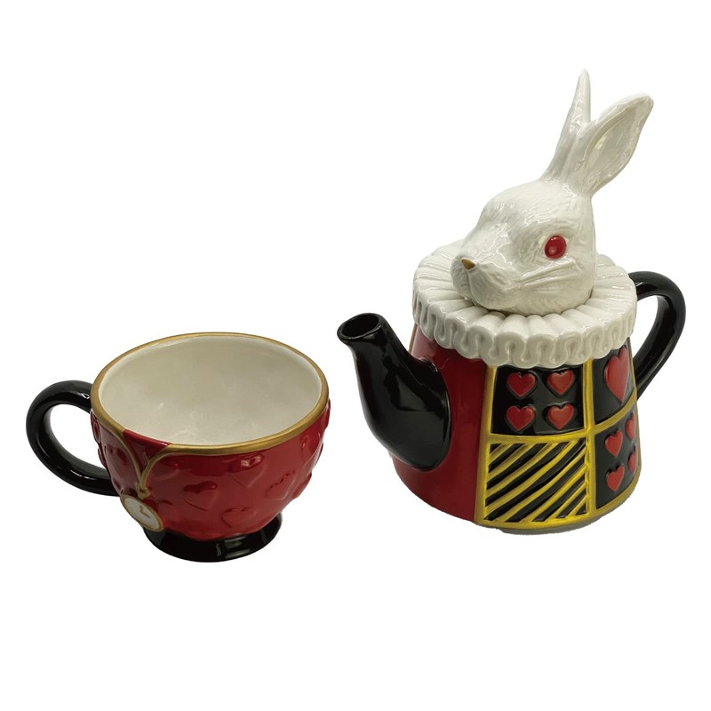 SAN3791 Cute Tableware, Teapot, Approx. 19.7 fl oz (550 ml),
