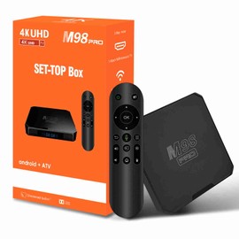 TVBOX 4K Android 10 2023  Powerful Storage Capacity  Wireless Connection  Voice Remote Control  TVBOX - Enhance Your Home Entertainment Experience