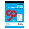 Cherry Carbonless NCR School Accident/Incident Triplicate Book A5 50 Sets