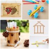 VEIDIA 2000 Pcs 4.5" Wooden Craft Sticks, Ice Cream Sticks,Natural