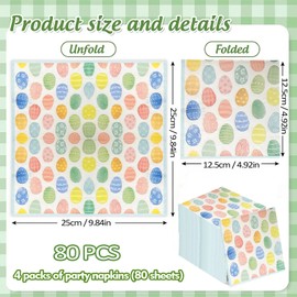 Spring Easter Table Decoration - 80 Spring Inspired Napkins