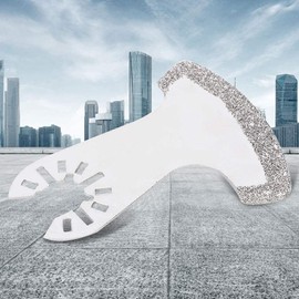 Cutting Accessories Marble Cutting Blades, Oscillating Multi Tool Saw Cutting Blades, Diamond Carbide Sinking Ducts in Plaster Stone for Brick Pumice