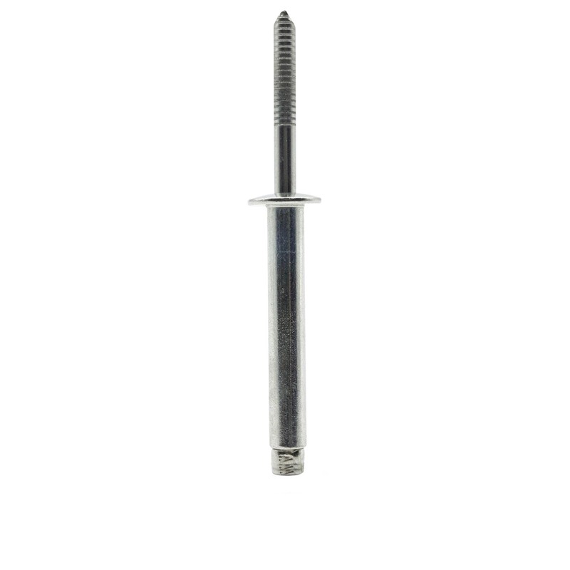 Hippo Hardware (4mm X 20mm) Pop Rivets Dome Head Open
