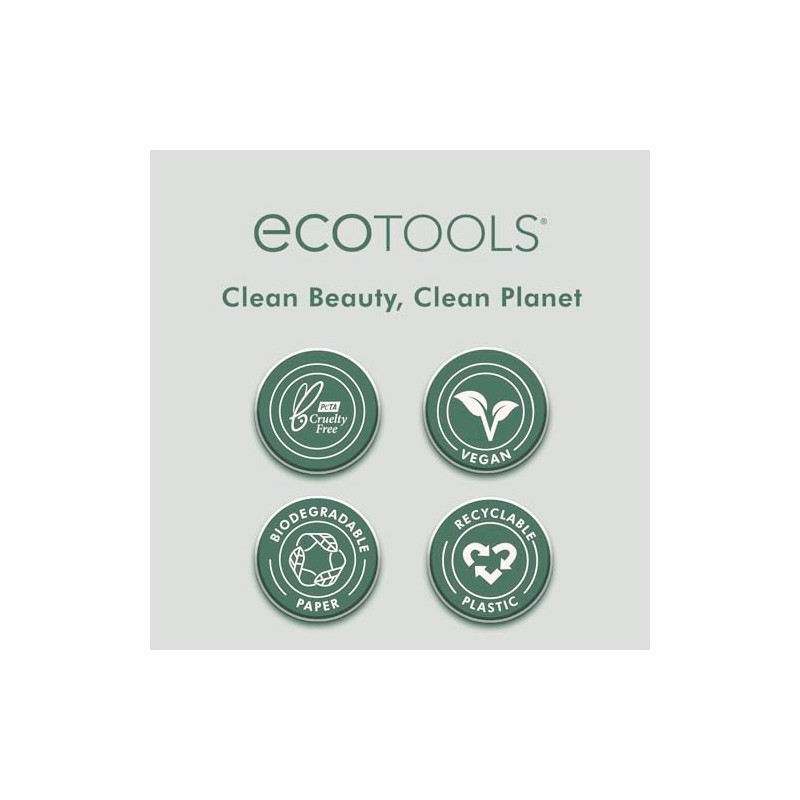 EcoTools, Delicate Ecopouf, Esponja de Baño para Piel Delicada, Ultra