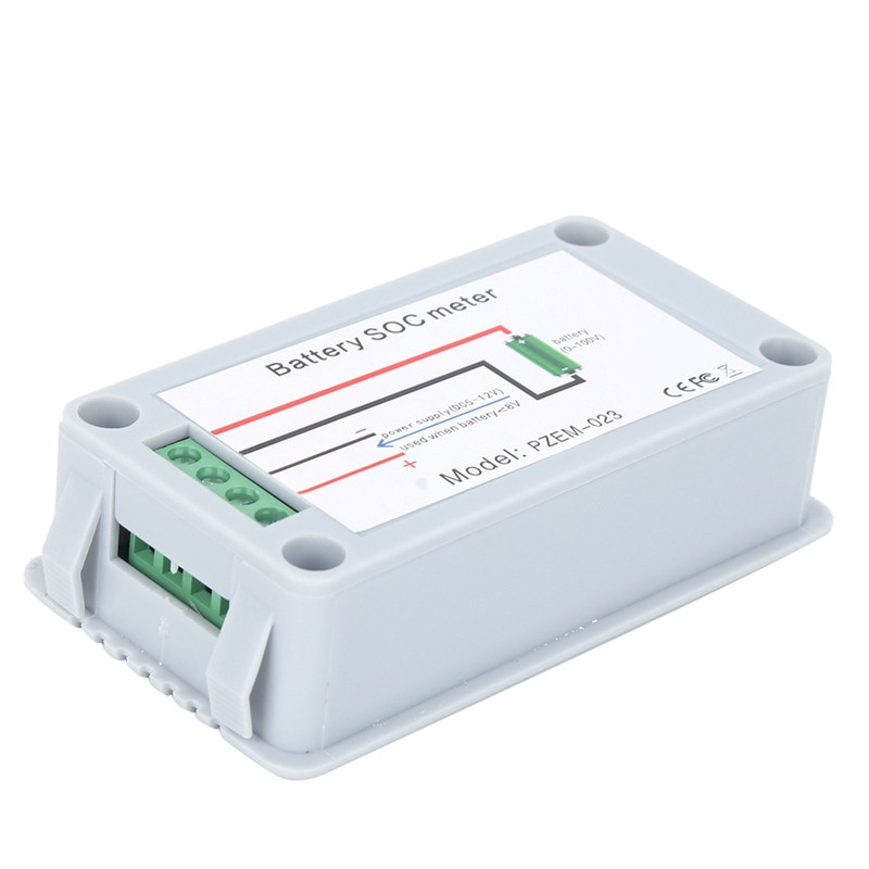 Battery Capacity Indicator LCD Digital Display Voltmeter Power Tester 0~100V