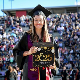 PartyKindom Graduation Card Box 2025: Graduation Party Decoration Card Holder Storage Box Graduation Cap Box for Collecting Cards Message Prom Decor