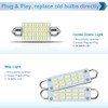 MoriNed Interior LED Map Dome Light Bulbs Kit Compatible with