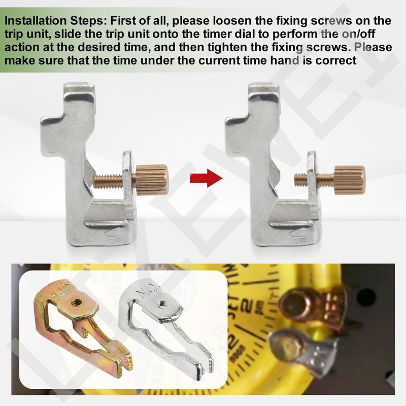 8 Sets of 156T1978A Time Switch Tripper Kit Compatible with