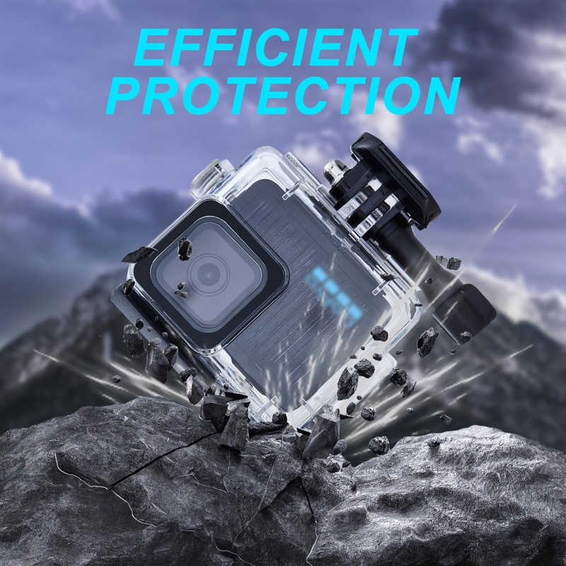 Waterproof Case for GoPro Hero Compact Waterproof Action Camera, Underwater