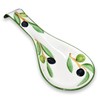 Lashuma Handmade Spoon Rest Italian Ceramic Cooking Spoon Rest Relief
