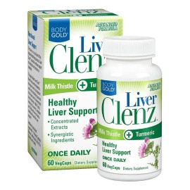 Bodygold Liver Clenz 60 Cápsulas Vegetales Hepático