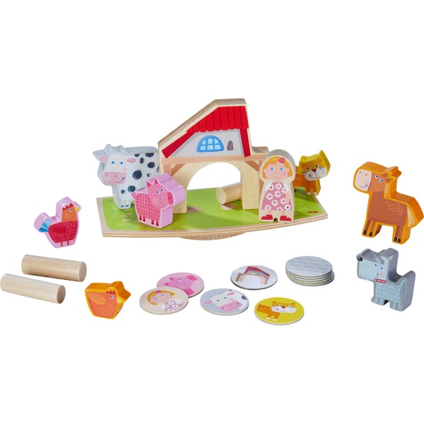 HABA 306288 Stacking Game Animal Balance Act, Stacking and Stacking