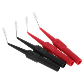Parliky 4pcs Automotive Back Probe Set Portable Wire Piercing Probes for Accurate Circuit Testing for Multimeter Use for Automotive Repair and Electronic Test