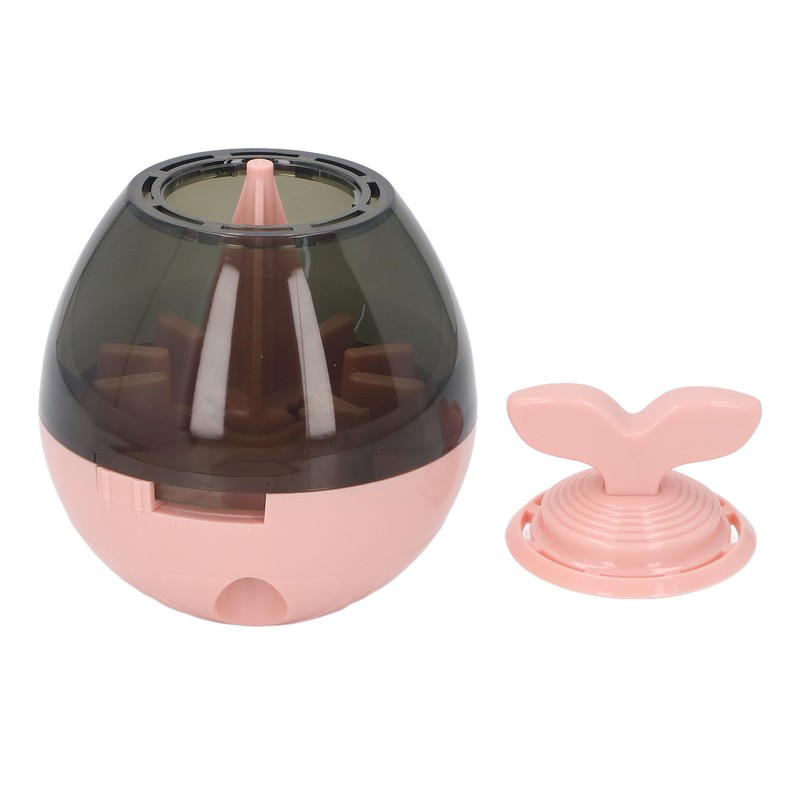 Dog Treat Dispensing Ball Increases IQ Interactive Boredom Relief Reduce