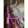 Hi-Viz Reflective Rope Headcollar with Lead Rope Se Fully Adjustable