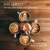 1 x Round Coaster - Cinnamon Spiced Latte Coffee Cafe