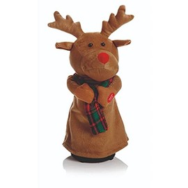Musical Dancing Reindeer 30cm by Premier by Premier