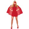 Adult Superhero Cape & Mask - Blue One Size