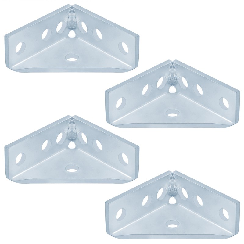 YIDU69Q 4 Pcs 90 Degree Gusseted Fitting for 1-5/8" Strut
