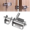 SeonFook 2pcs Sliding Barrel Bolt Round Bar Latch Stainless Steel
