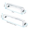 SMGSP 5 Pack Clear Adjustable Air Vent Deflector for Vents,