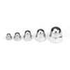 Akozon Dome Cap Nut, 50pcs Acorn Nuts Dome Cap Nuts