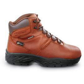 SR Max Nash, Men's, Brown, Steel Toe, EH, WP, Mt, Max TRAX, Slip Resistant, Hiker, Work Boot (14.0 M)