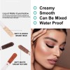 Sombra De Ojos Líquida Mate Maepeor, 8 Colores, Naked Smooth