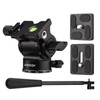 Andoer Video Fluid Head Pan Tilt Tripod Head Panoramic Ball