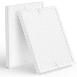 2 Pack A7 Filter & E-400 Filter Compatible with VEWIOR ClearAir-A7 Air Purifier & AromaRoom E-400 Air Purifier, H14 True HEPA Filter with Activated Carbon