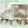 OurWarm White Arched Wedding Card Boxes for Reception, Acrylic Card