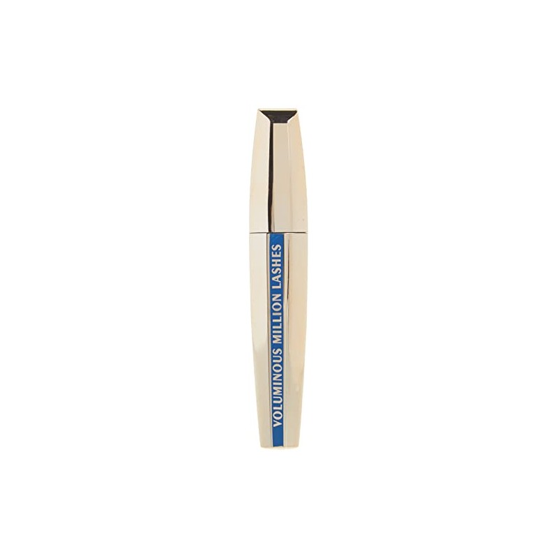 LOreal Paris Voluminous Million Lashes Waterproof Mascara, Blackest Black, 0.32
