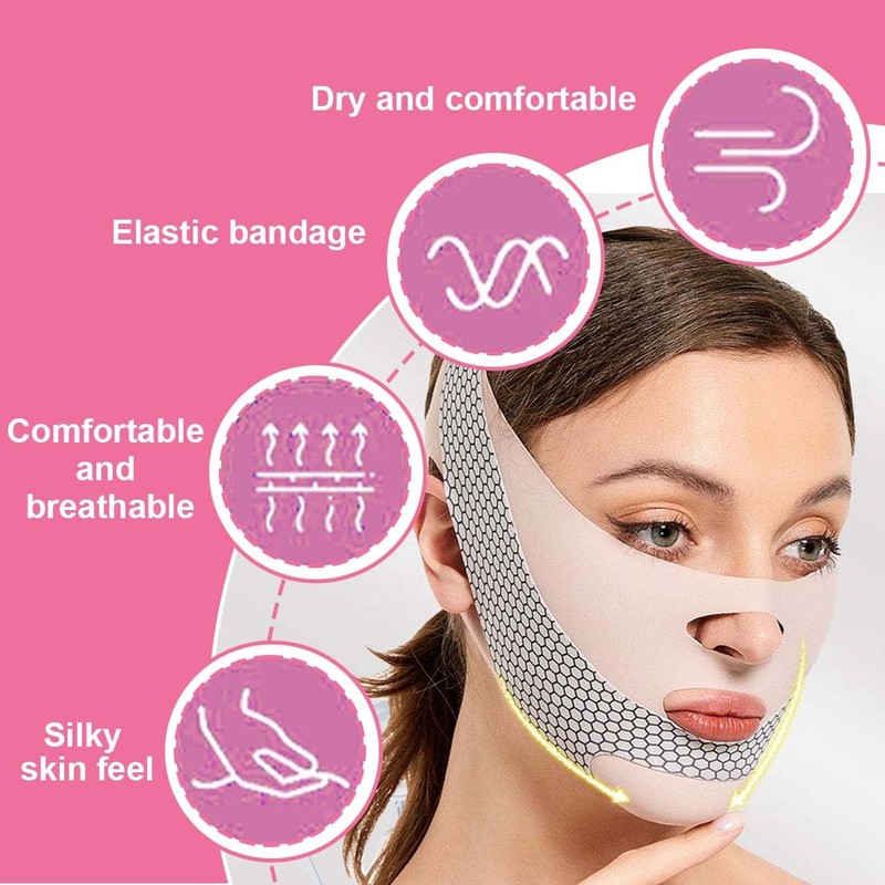 Doppelkinn Straffer,v line lifting Mask,Kinn Straffen,v Shape Face Mask