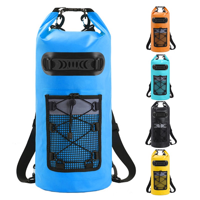 Floating Waterproof Dry Backpack 20L PVC Drifting Bag for Rafting