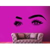 Custom Decal, Eyelashes decal,Eyelashes Eye Decal,Eyelashes Eye Sticker,Girls Eyes,Eyebrows Decal,Brow