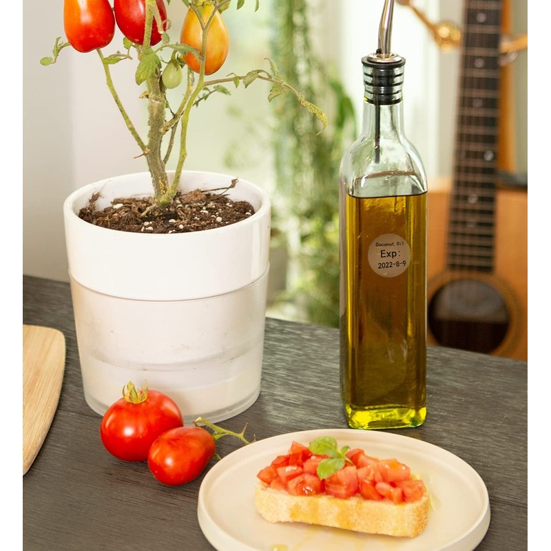 Phomemo Round Transparent Labels, Compatible with M220 M250 M221 M120