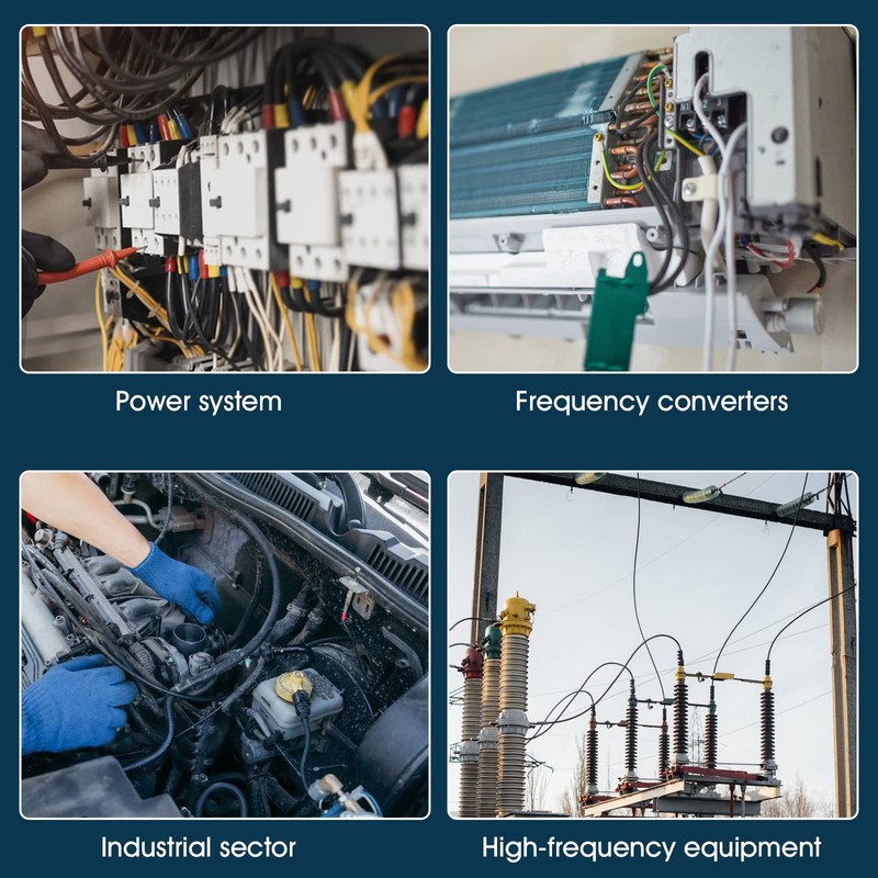 AIOMEST Digital Megohmmeter Megaohm Meter with 250V/500V/1000V Test Voltage Testing