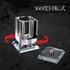 Shandini Crystal Tabletop, Pen Holder, Fountain Pen Holder, Interior Rotation,
