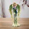 Pacific Giftware Fairy Angel Figurine Teao with Peacock, 23.5 cm,
