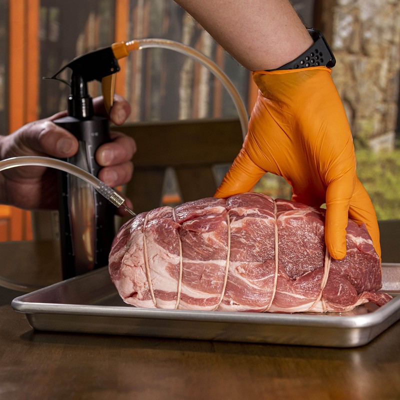 Oklahoma Joe's® 2-in-1 Spray Bottle and Marinade Injector, Black -