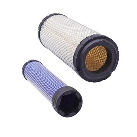 P822858 P821575 Air Filter Set, Inner & Outer Air Filter Kit Compatible Kubota L2501 L3130 L3240 L3600 L3901 L4600 L3940 L3940 L3300, Replaces Kawasaki 11013-7020 11013-7044 & 11013-7045