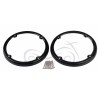Generic Rear Speaker Trim Bezels Cover For Harley Tour Pak