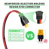 Ansoufien Solar Panel Connector to XT60 Connector Cable 20FT, 10AWG